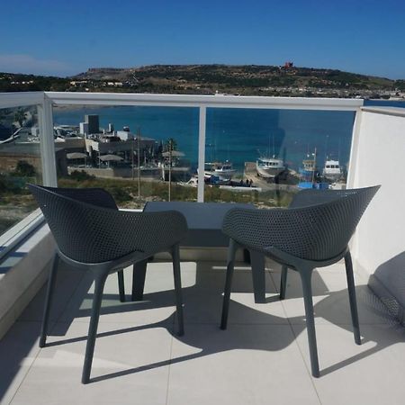Apartamento Sea View Penthouse Mellieha Bay Exterior foto